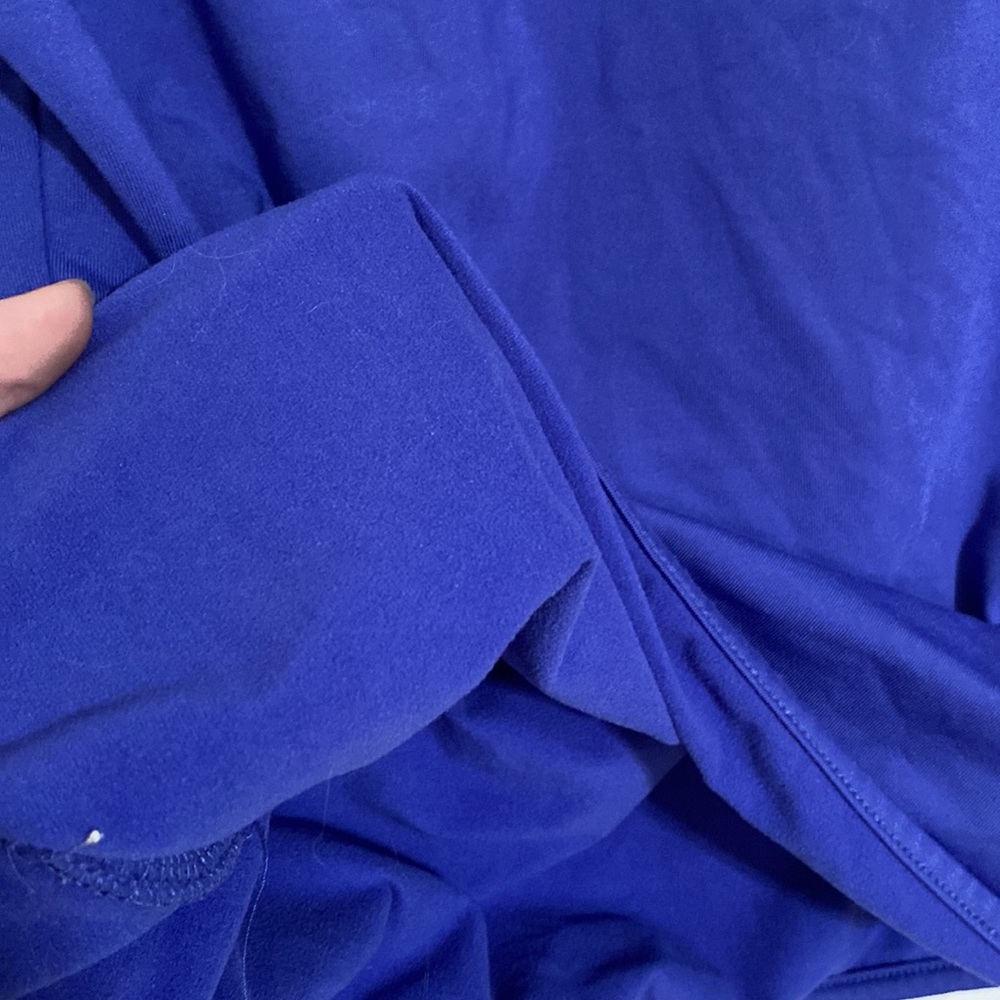 Light purple blue quarter zip - Picture 3 of 3